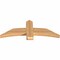 Ekena Millwork Bellingham Timber Gable Bracket, Western Red Cedar, 48"W x 18"H x 3 1/2"D x 5 1/2"F, 9/12 Pitch GBW048X18X0406BEL00SWR - alternate 3